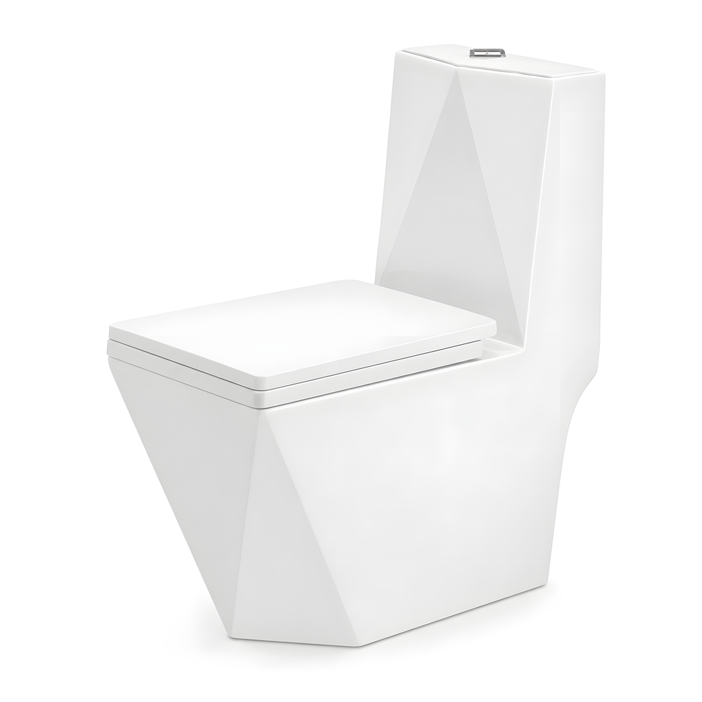 Vaso Sanitário Monobloco Imperial Diamond Caixa Acoplada Smart 300 Branco Smart Norte