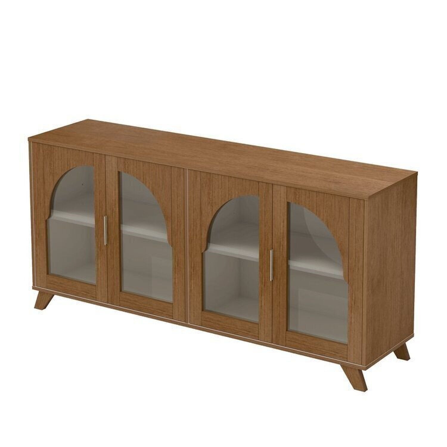 Conjunto Sala de Estar Buffet e Cristaleira Murano Artely