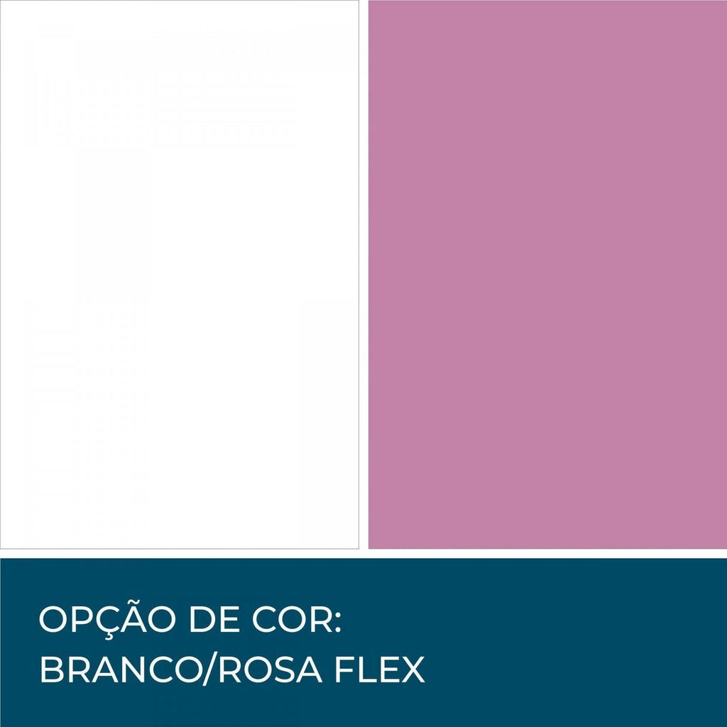 Escrivaninha Mesa Escritório com Estante Office Nt 2010 2 Gavetas 131,5cm Notável Móveis