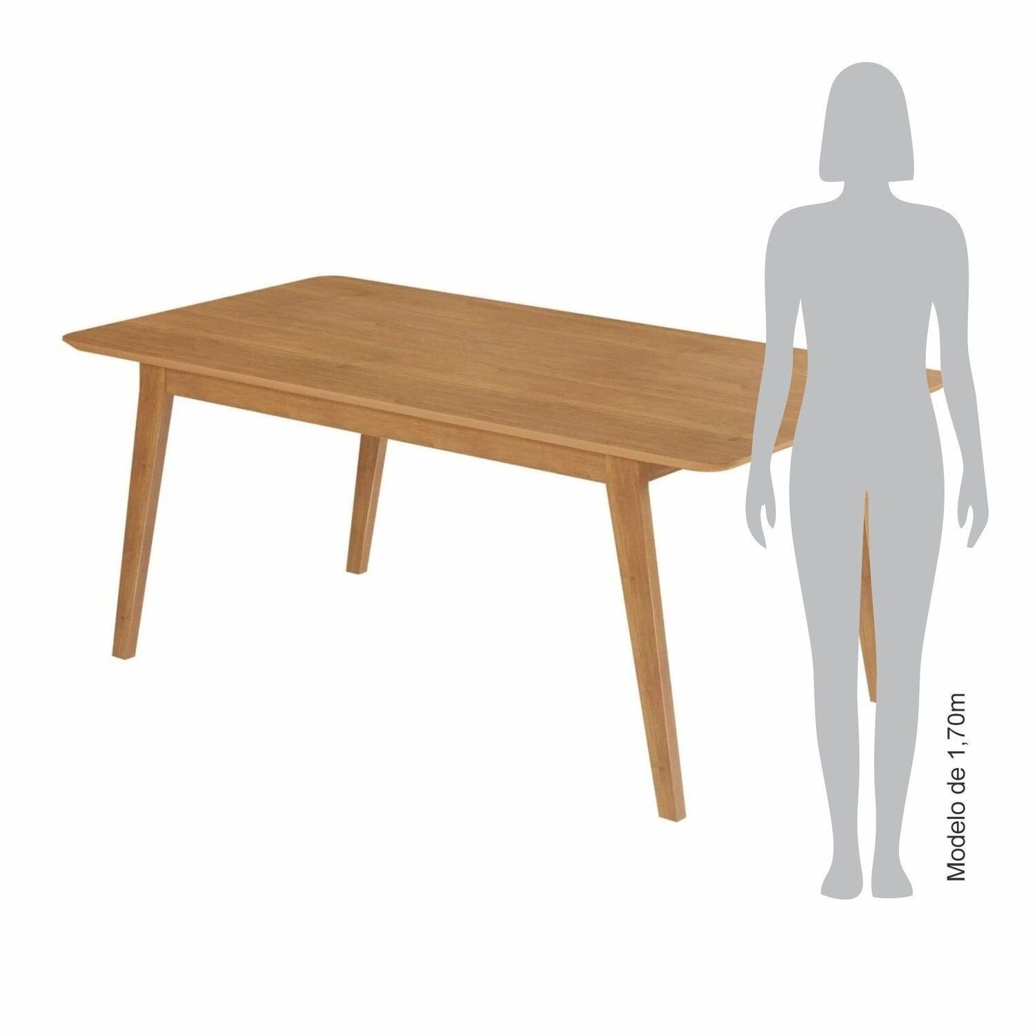 Escrivaninha Mesa Escritório Elegance 80cm Madeira Maciça JCM Móveis