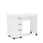 Escrivaninha Mesa Escritório Osaka 3 Gavetas 90cm Politorno
