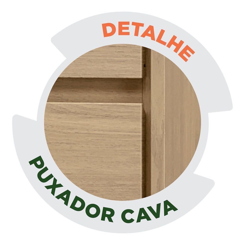 Cômoda 4 Gavetas em MDP 89x92cm Carla MX Móveis Branco