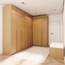 Guarda-Roupa Modulado de Canto 10 Peças 18 Portas Jade CabeCasa MadeiraMadeira