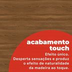 Guarda-Roupa Casal 2 Portas de Correr 4 Gavetas London Demóbile 100% MDF Branco/Amêndola