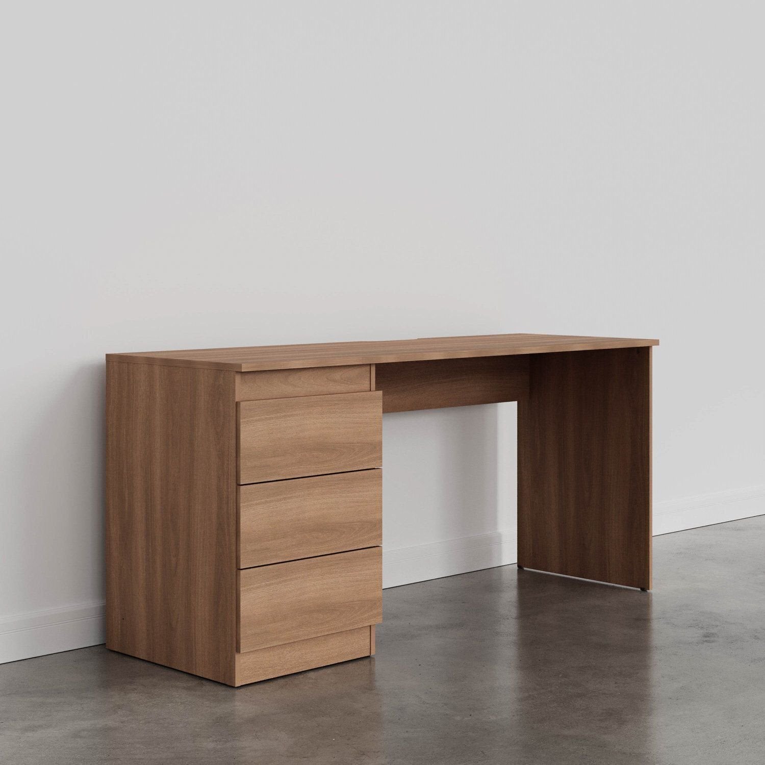 Escrivaninha Mesa Escritório Hera 3 Gavetas 163cm CabeCasa MadeiraOriginals