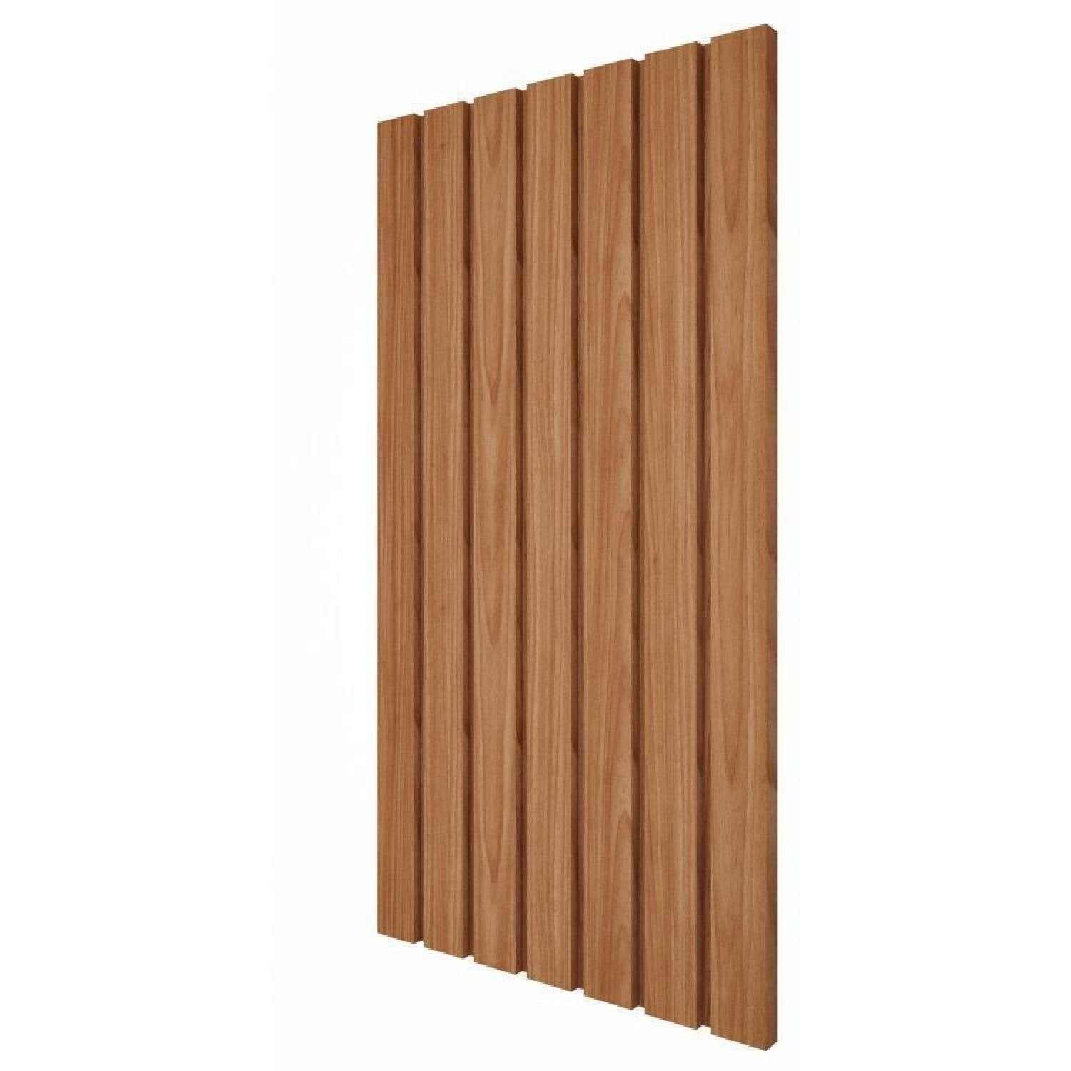 Gabinete Suspenso com Cuba, Painel Ripado e Espelheira 60cm Mari Espresso Móveis Bege/Cappuccino