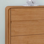 Cômoda para Quarto 8 Gavetas Puxador Embutido Loop 152cm Móveis Lopas
