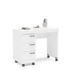 Escrivaninha Mesa Escritório Osaka 3 Gavetas 90cm Politorno