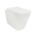 Vaso Sanitário Convencional Quadrado Cerâmica Tubrax Branco VAB0009