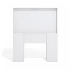 Penteadeira Espelhada 7 Gavetas 117,7cm x 142,5cm Ditália Móveis Branco
