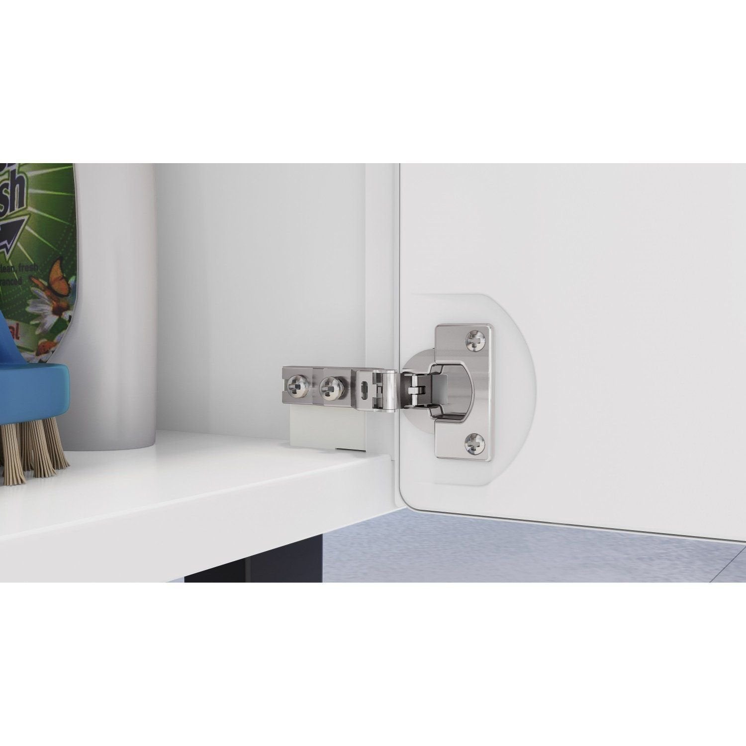 Balcão de Cozinha em Aço 3 Portas 2 Gavetas 140cm com Nicho Toalheiro sem Tampo New Premium Itatiaia Branco