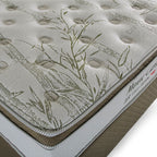Colchão Casal Molas Ensacadas Monte Carlo Herval Branco Bege 138x188x33cm