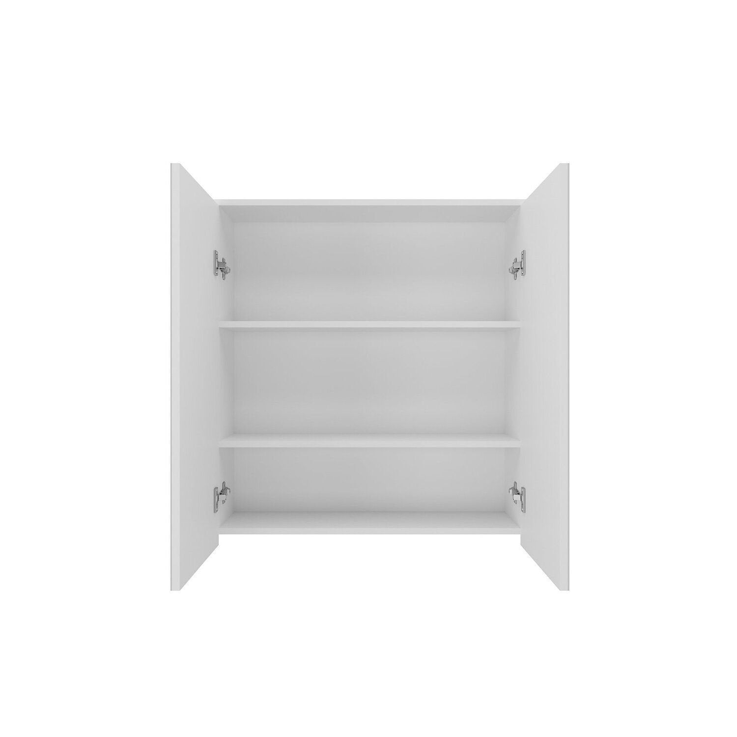 Espelheira para Banheiro Nature Estilare ESP4010 75cm 2 Portas Branco