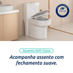Vaso Sanitário Monobloco Cerâmica Navies Tubrax Branco VAB0004