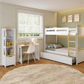 Conjunto Quarto Completo Treliche com LED, Escrivaninha e Estante Petit Casatema MadeiraOriginals