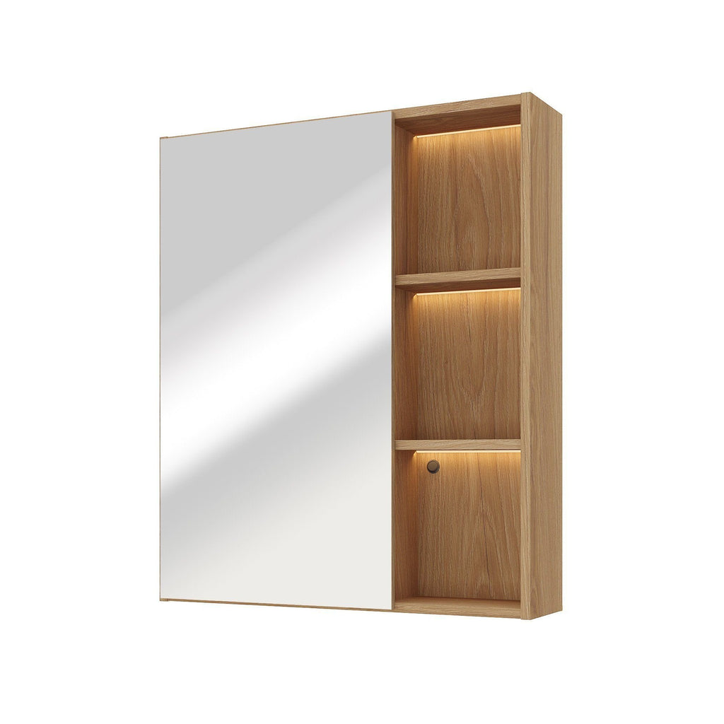Espelheira para Banheiro Fabribam Sophia 66cm LED Catedral