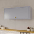 Armário Aéreo 1 Porta Basculante 80cm Marselha CabeCasa MadeiraOriginals Azul/Sereno