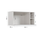 Nicho Micro-ondas Ipanema CabeCasa MadeiraOriginals Branco