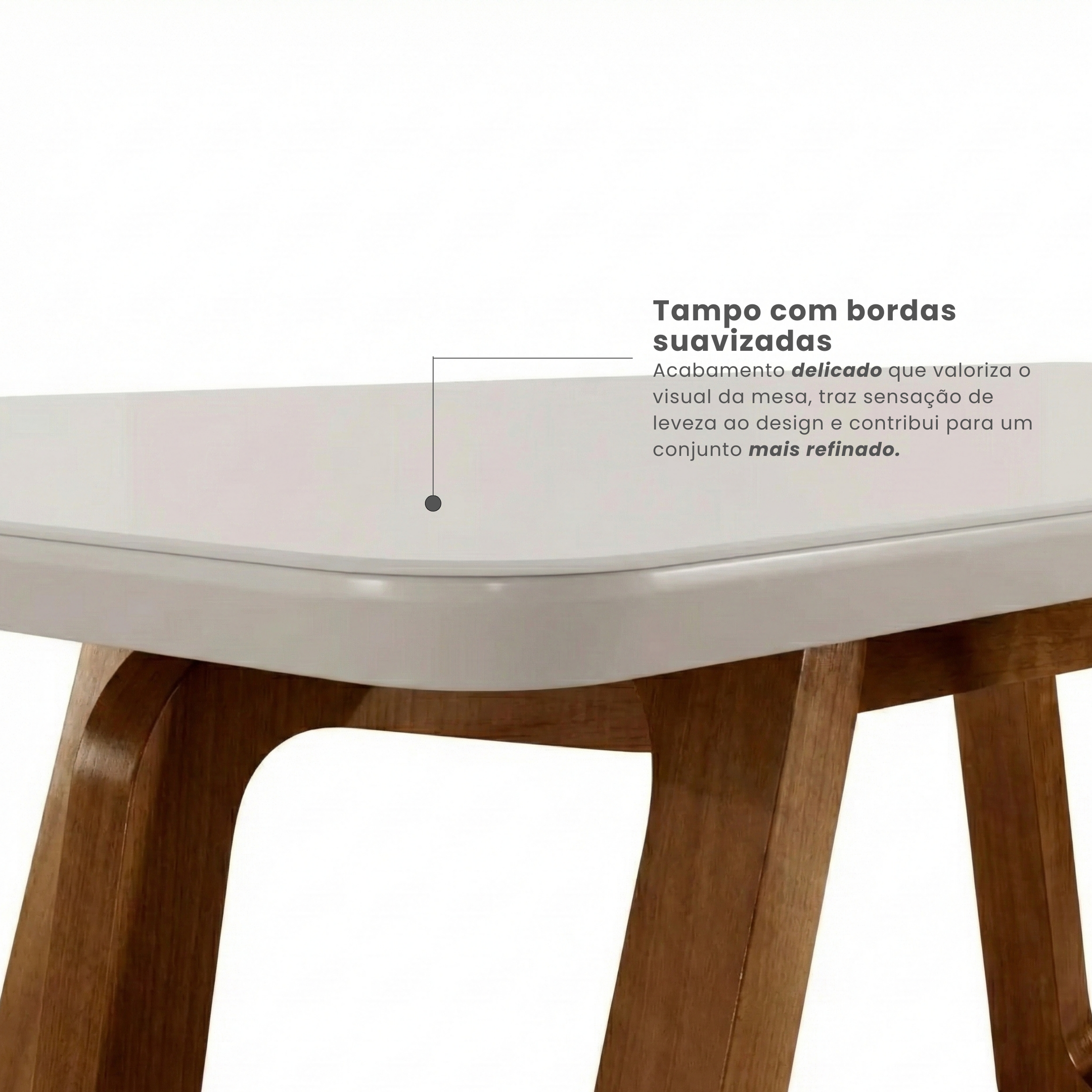Conjunto de Mesa de Jantar Retangular Madeira Maciça com Vidro e 8 Cadeiras Genova Monaco Yescasa