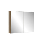 Gabinete de Banheiro com Espelheira e Cuba 80cm Aurora Yescasa