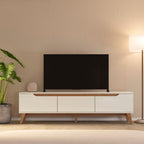 Rack para TV até 75 Polegadas MDF 180cm 2 Portas 1 Gaveta Liverpool Yescasa