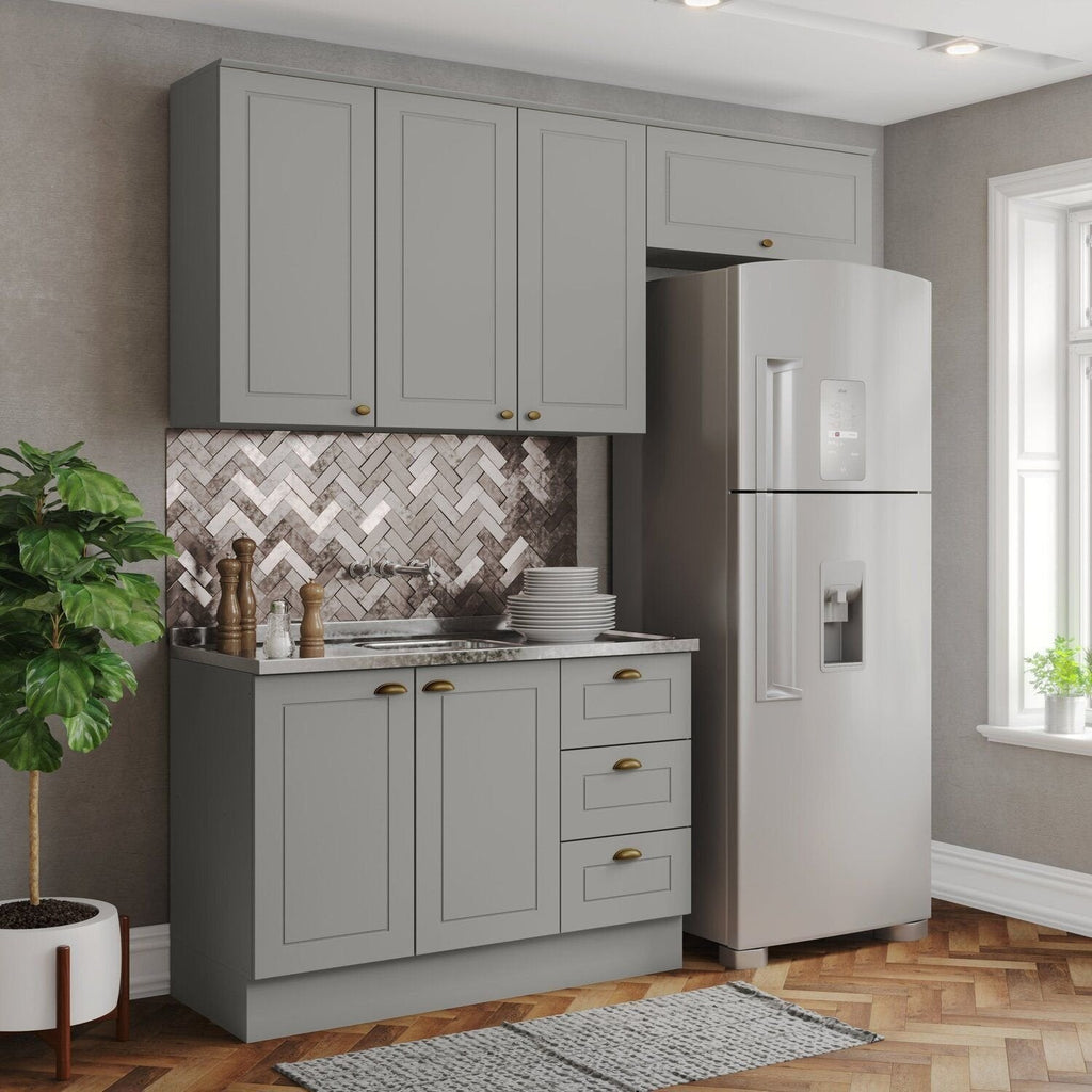 Cozinha Compacta 3 Peças 100% MDF Henn