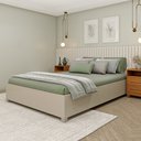 Cama Casal Mônaco MDP 193cm Cinamomo Tcil Móveis