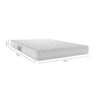 Colchão Casal Espuma D60 Frontier Herval Double Side Branco 138x188x20cm