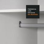 Guarda-Roupa Casal Royale 100% MDF Madesa 3 Portas de Correr 4 Gavetas 8 Prateleiras