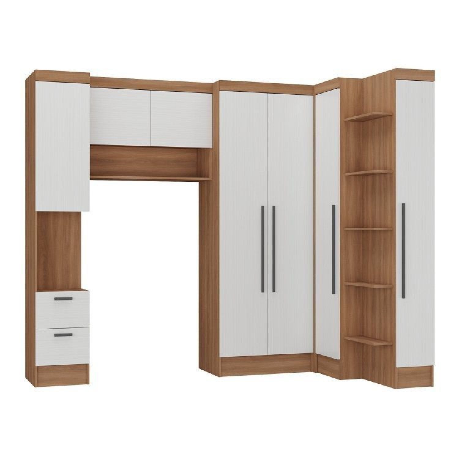 Conjunto Quarto Infantil Completo Modulado 5 Peças Ella Yescasa
