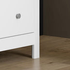 Cômoda para Quarto 6 Gavetas 149,8cm x 72,8cm Branco Ditália Móveis