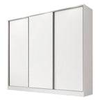 Guarda-Roupa Casal Royale 100% MDF Madesa 3 Portas de Correr 4 Gavetas 8 Prateleiras