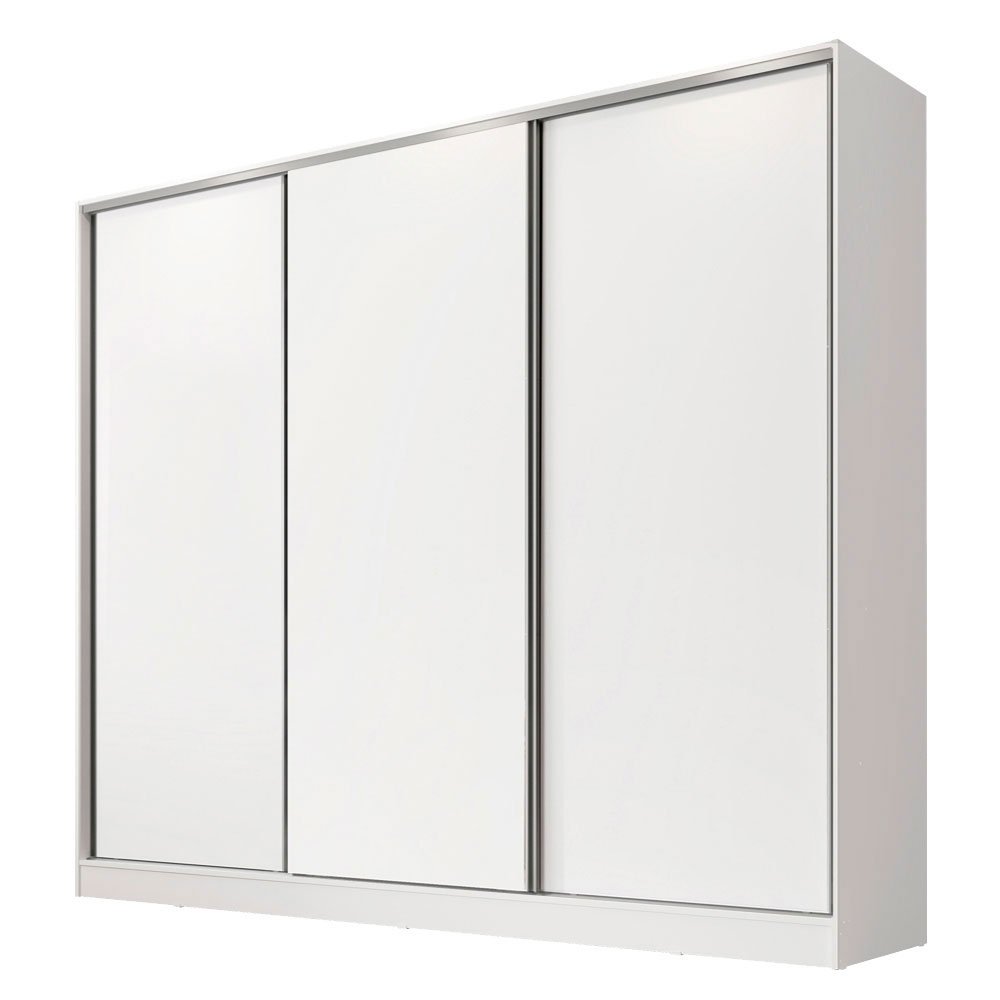 Guarda-Roupa Casal Royale 100% MDF Madesa 3 Portas de Correr 4 Gavetas 8 Prateleiras