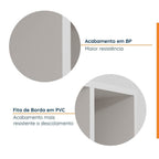 Nicho Micro-ondas Ipanema CabeCasa MadeiraOriginals Branco