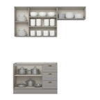 Cozinha Compacta 3 Peças 100% MDF Henn