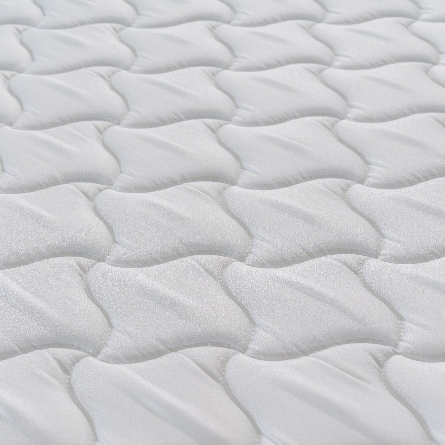 Colchão Solteiro Espuma D33 One Face Millenium Hellen Bege Branco 88x188x19cm