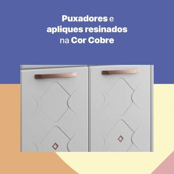 Balcão de Cozinha em Aço Triplo com Tampo 3 Portas 3 Gavetas 120cm Mirage New Telasul Branco