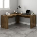 Escrivaninha Mesa Escritório Angular em L ME4116 157,3cm Tecno Mobili