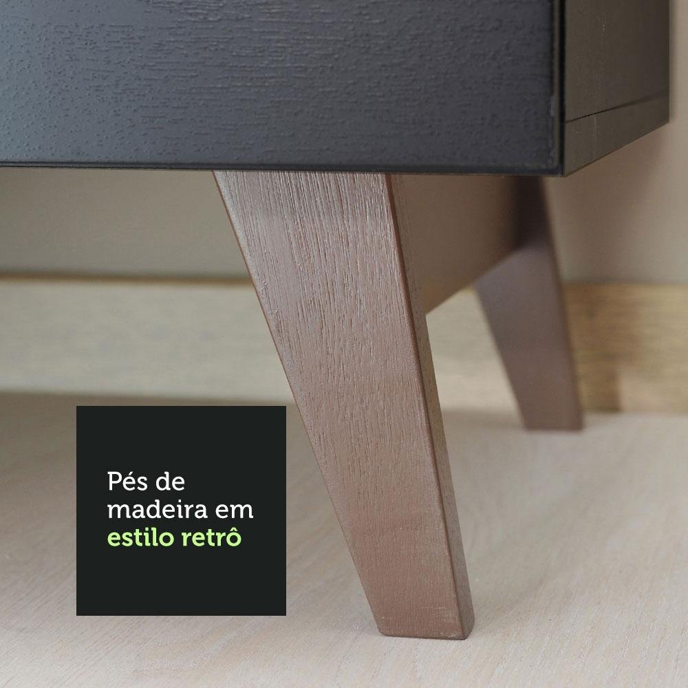 Cozinha Completa Reims 330cm Madesa 5 Peças com Balcão e Tampo