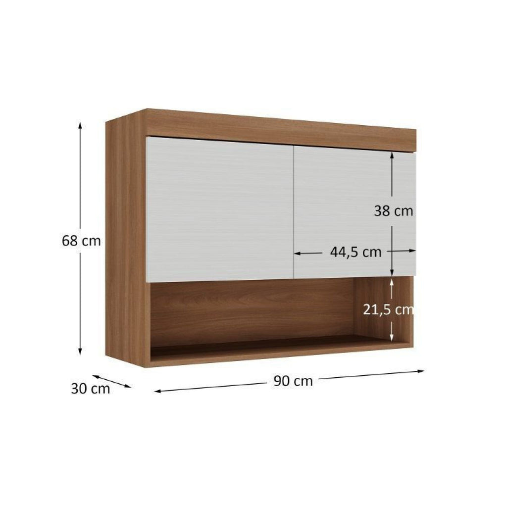Conjunto Quarto Infantil Completo Modulado 5 Peças Ella Yescasa