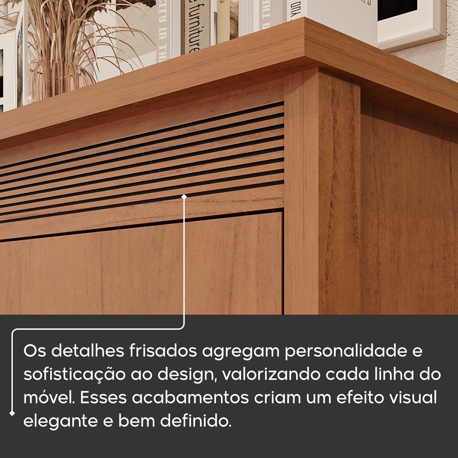 Cômoda 8 Gavetas 100% MDF Pacioli Móveis Bettio Marrom/Rubi