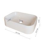 Conjunto de Banheiro Deli 2 Portas com Cuba Oxford e Espelheira Loja DoceLar Branco Carrara/Nature