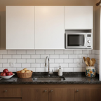 Armário Aéreo para Cozinha 2 Portas 120cm Branco MDF Rafaro