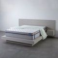 Colchão Casal Mola Ensacada Luna 138x188x31 Cinza/Branco CabeCasa MadeiraMadeira