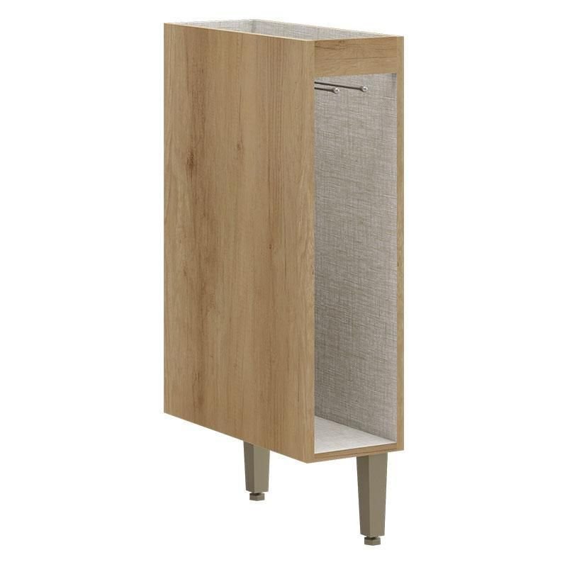 Balcão Porta Toalha Finesse 20 cm sem Tampo Capuccino THB