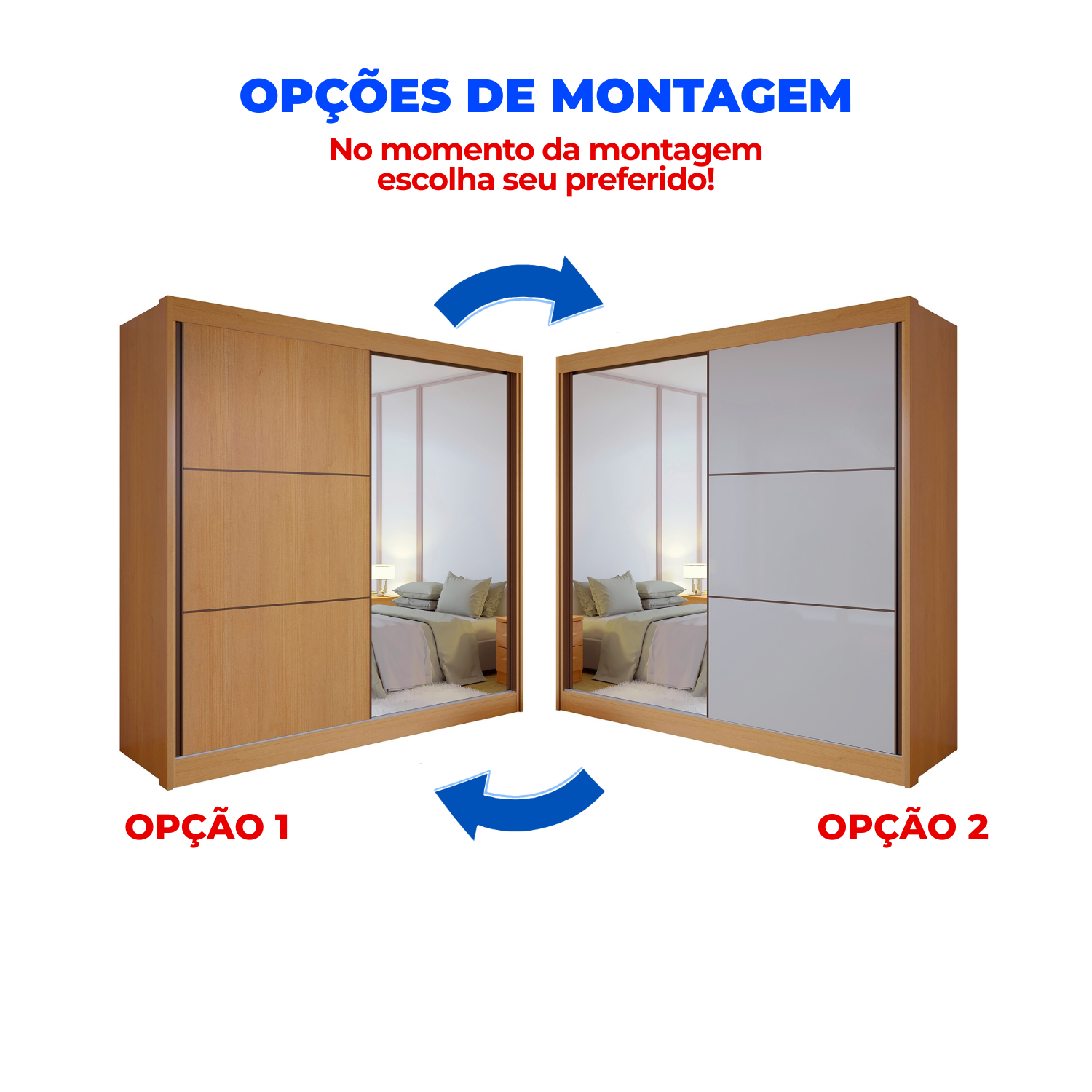Guarda-Roupa Casal 2 Portas 6 Gavetas D Doro Coliseu 100% MDF Marrom/Cinamomo/Off White