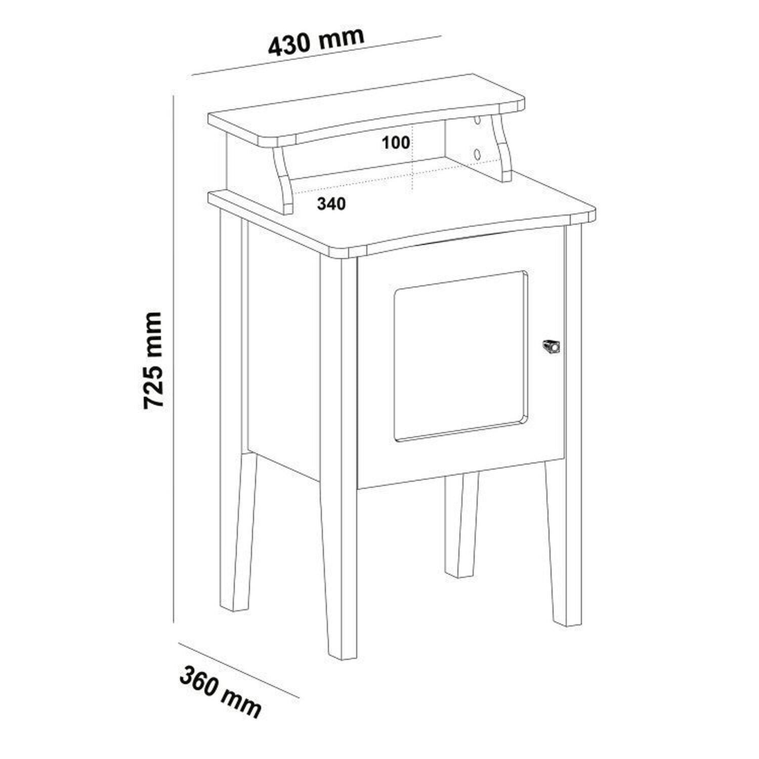 Kit 3 Peças Sala de Estar Charlotte Rack para TV Até 75 Polegadas Mesa de Centro e Apoio Espresso Móveis Carvalho/Menta