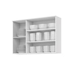 Armário Aéreo 3 Portas 120cm Americana Henn Branco/HP