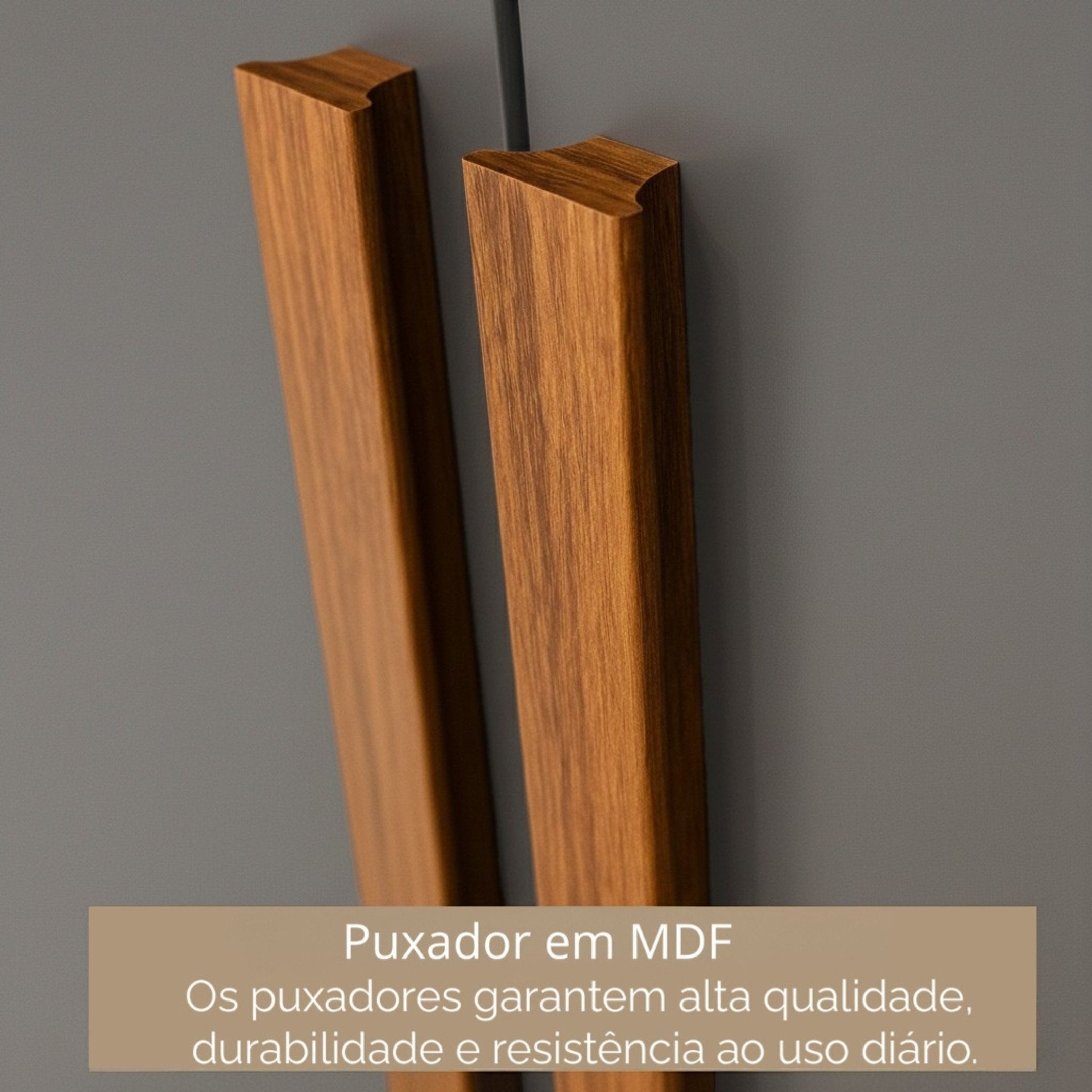 Guarda-Roupa Casal 8 Portas 4 Gavetas Paris Espresso Móveis 100% MDP Cinza/Ônix