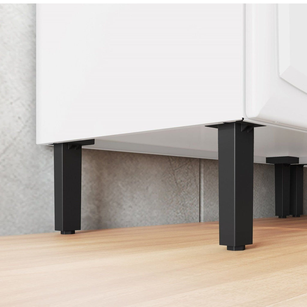 Balcão Cozinha em Aço 4 Portas 2 Gavetas 160cm sem Tampo New Premium Itatiaia Branco